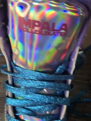 Impala Rollerskates Holographic Quad Roller Skates Women’s Size 6