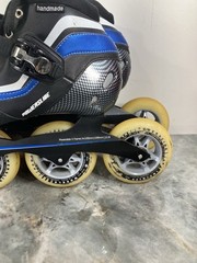 Powerslide R2 Vision Racing Speed Inline Skates Mens 8/ Womens 10 Infinity 100MM