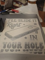 cornhole vinyl decals