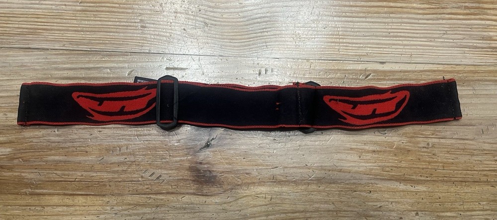 JT Paintball Proflex Goggle Strap Black/red Banana Logo