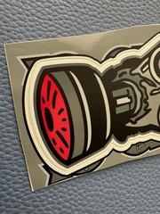 Colorful Vinyl Sticker Sport Skateboard Motorcycle Unknown To Me Promo