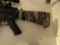 Cyma Airsoft Gun M16 Custom Paint Job, Upgraded Build Mosfet