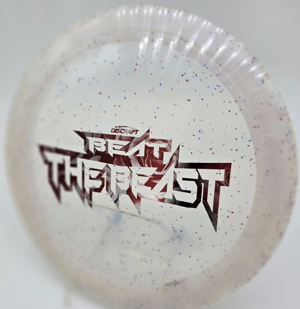 New Signed Paul Mcbeth Discraft LE Beat The Beast Crystal Flx Zeus 170-72