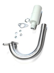Exhaust / Muffler for minibikes: Subaru Robin EX17, EX13, EX21,EX27 & 6 HP SP170