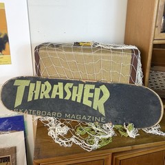 Thrasher Magazine Skateboard Deck Trashed Destroyed For Use, Display, Home Decor