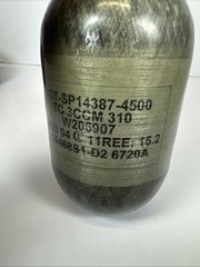 Empire 4500 PSI Carbon Fiber Paintball HPA Tank w Regulator Cover