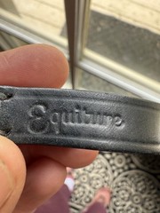 Equiture Crystal Browband for Horses , Black, Cob