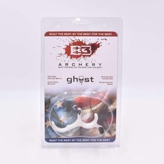 B3 Archery Ghost 3 Finger Handle Back-Tension Release Textured Coated White