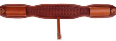 Horse Western Basketweave Tooled Leather Rear Flank Saddle Cinch Billets 9780