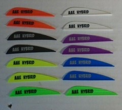 100 CUSTOM BAG! AAE Hybrid 26 2.7″ Vanes white purple black blue green orange
