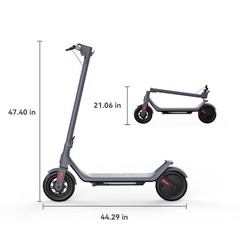 LEQISMART A6L MAX E-Scooter 10″ 500W Motor 25km/h 31 Miles Long Range Adult