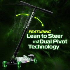 Melo SideWinder Kick Scooter – Green