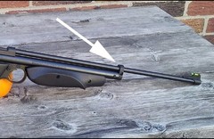 Crosman 2289 Drifter Barrel for 1377 1322 P1322 when installing longer barrels!