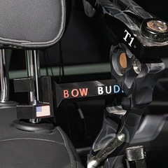 2Pcs Bow Hanger for Truck Headrest Archery Hunting Bracket Holder