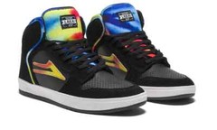 Lakai Shoes Telford – Black Tie Dye
