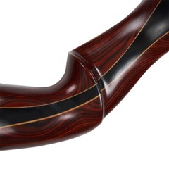 60″ Takedown Recurve Bow Wooden Riser American Hunting For Left & Right Hand