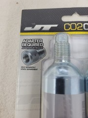 6 JT Prefilled C02 Cylinders 90gram Paintball Tank Threaded 3-2 Pack New Sealed