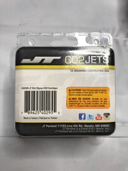 JT Paintball CO2 Jets Cartridges , 12 grams Prefilled, 15ct Per Pack, Lot of 2
