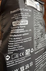 NEW Forzueby HJ-HB1 6 in 1 Protective Gear Set Knee Elbow Wrist Pads Large