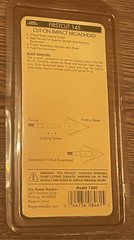 Vintage Game Tracker FirstCut 145 Premium Cut-On-Impact Broadheads NOS 3 Pack