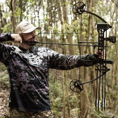PANDARUS Youth Archery Ready to Hunt Compound Bow Handed Black)