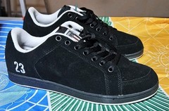 etnies SAL 23 Black Skateboarding Shoes Men’s US Size 9.5
