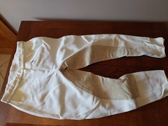 Breeches Full Seat Schumacher Ladies Sz 44 Horse Made in W Germany White