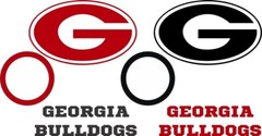 Georgia Bulldogs Cornhole Set of 10 Vinyl Decals – 4 Free Window Decals