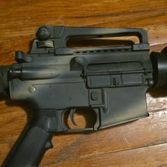 LCT M4 Carbine AEG w/ Red Dot, Carry Handle, Mag, Stock, Suppressor