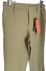 Devon Aire Breech Womens Size M Riding Pants Olive Low Rise Pull On 070 New