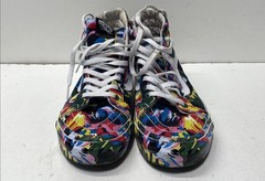 Vans Vault Sk8-Hi Abstract Floral Multi-Color High Top Size Men 9 Women 10.5