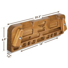 Yes4All Climbing Fingerboard Premium – Natural