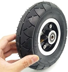 Pneumatic Wheel Electric Scooter Tire & Inner Tube Set 8″ Wheel Hub Bearing