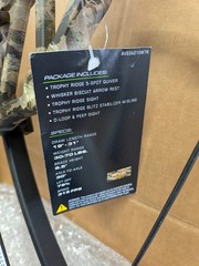 READ!!!! New Bear Fusion RTH Bow 70lbs Draw Weight 31in Draw Length Camo Archery