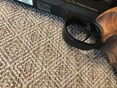 CHIAPPA 6004 FAS TARGET AIR PISTOL, .177 CALIBER, AMBI GRIPS