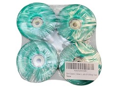 Bont Glow LED Light Up Wheels 62x38mm 83A Pack Of 4 Misty Teal