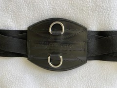 New 26″ TAPESTRY COMFORT GIRTH Western Saddle CINCH~BLACK~HIGH QUALITY