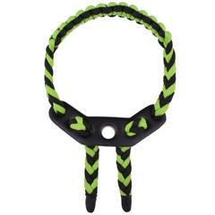 1X Bow Wrist Sling Multicamo Green For Compound Bow Hunting Shooting Pu Leather