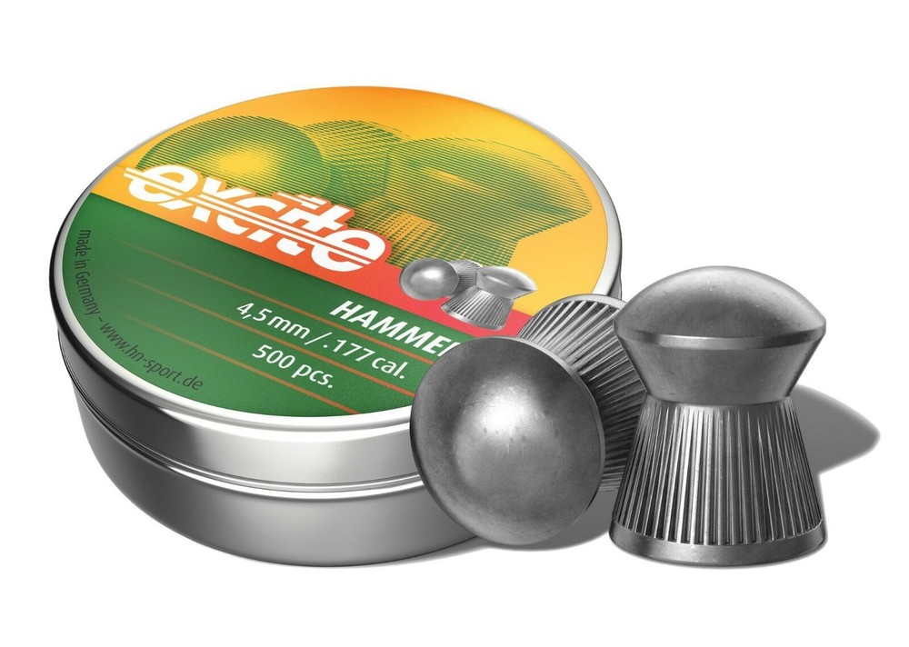 Haendler & Natermann H&N Excite Hammer Air Guns Pellets .177 Caliber 500 Count