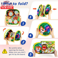 Animal Bean Bag Toss Game Toy Outdoor Toss Game, Family Party Party Supplies for