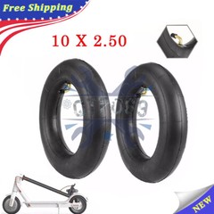 2xHeavy Duty 10×2.50 80/65-6 Inner Tube TR87 For Scooter Balance Drive Bicycle