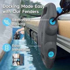 Awemufa Eva Boat Fenders Easy To Install Bumper For Docking Ideal Fender For