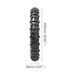 Front 60/100-14 Rear 80/100-12 Tire Tube for Dirt Pit Bike CRF110 CRF70 KLX110