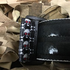 NEW KM Paintball Universal Mask Goggle Strap – 09 Skull Candy