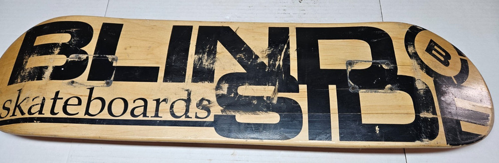 Vintage Very Rare BLIND SIDE SKATEBOARDS 31″ x 9″s RAUNCHY Skateboard Deck