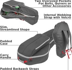 Titan Krait Narrow Limb Crossbow Case by Allen Company, 37″L X 19.5″W, Gray