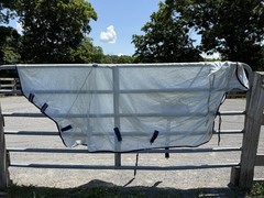 80” Bucas Buzz Off Full Neck Horse Fly Sheet – Used