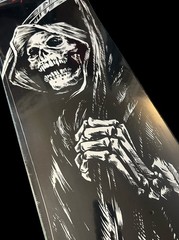 RARE Chris Cole SOTY Grim Reaper Zero Skateboard Deck 8.25” Thrasher NEW