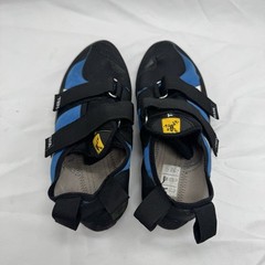 Tenaya Indalo Climbing Shoe 8 USM Sky Blue Black Hook and Strap Closure Spain