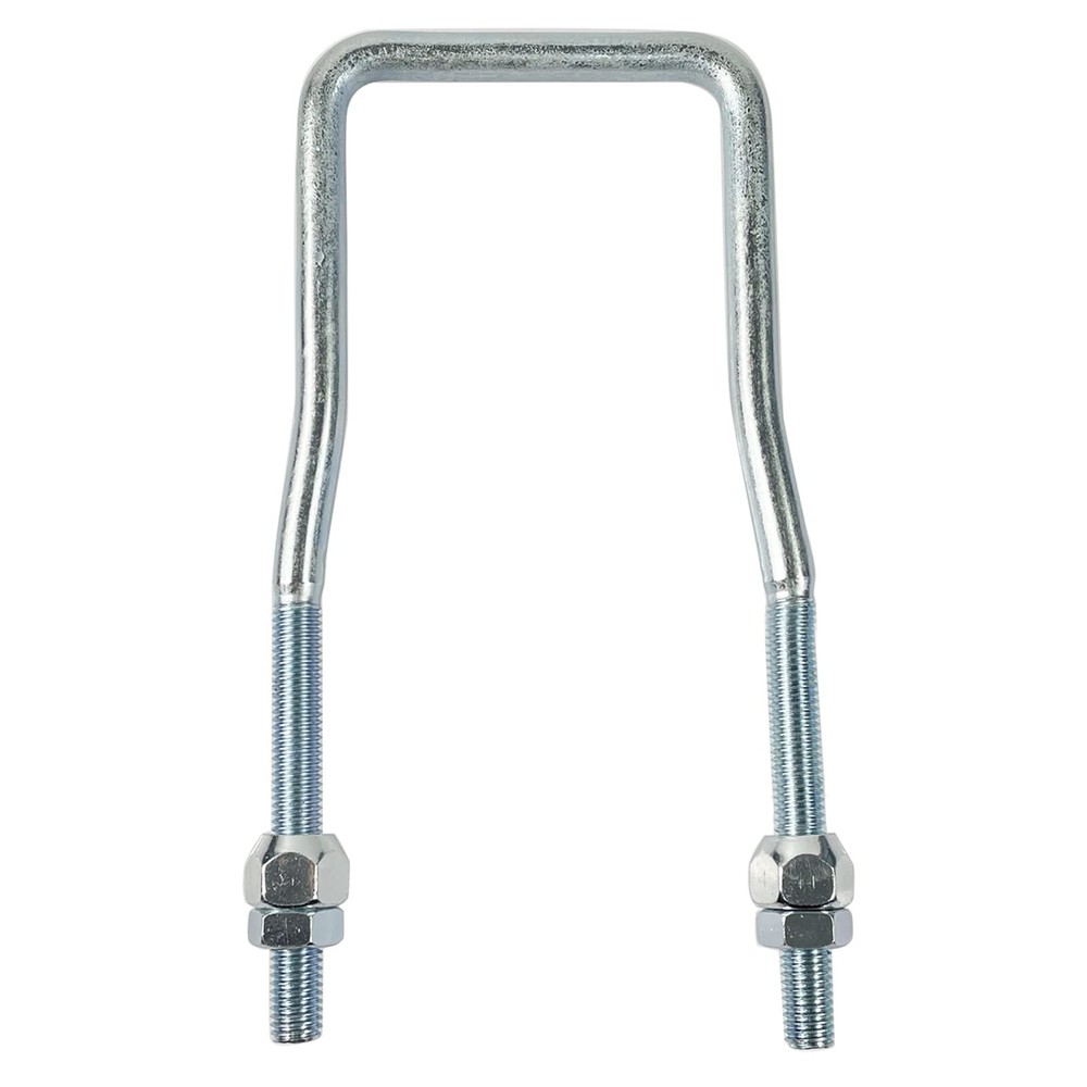 Spare Tire Carrier for Trailer,U-bolt Zinc Plated Spare Tire Mount Bracket Side